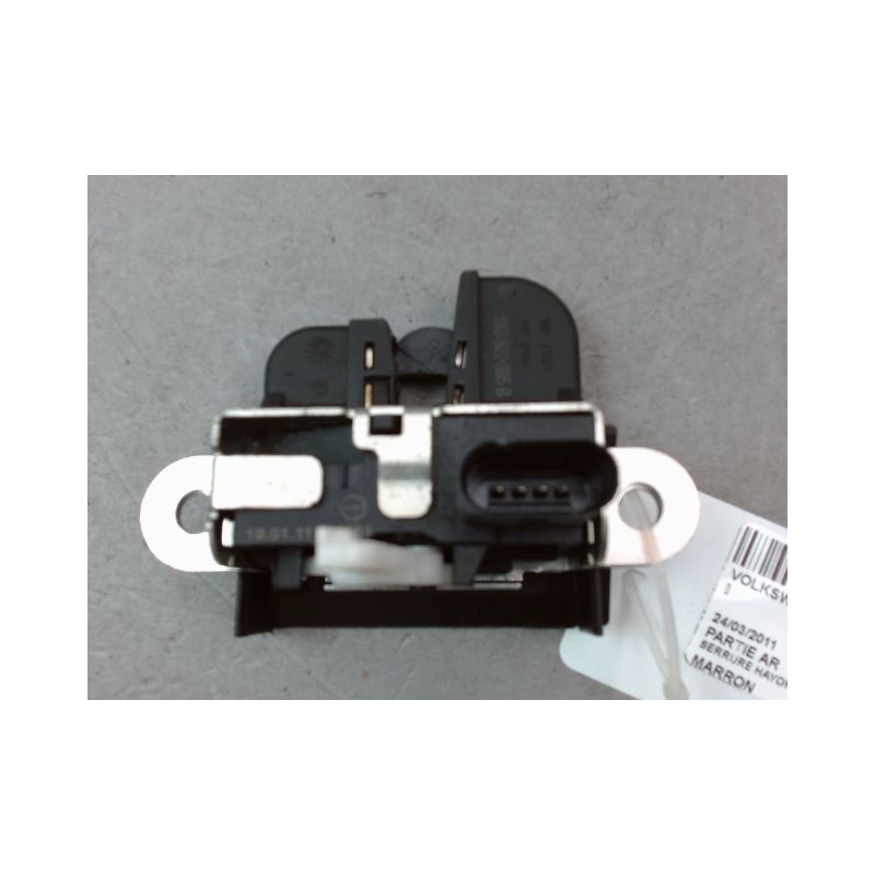 SERRURE HAYON  VOLKSWAGEN SCIROCCO COUPE III Phase 1 2008-2014