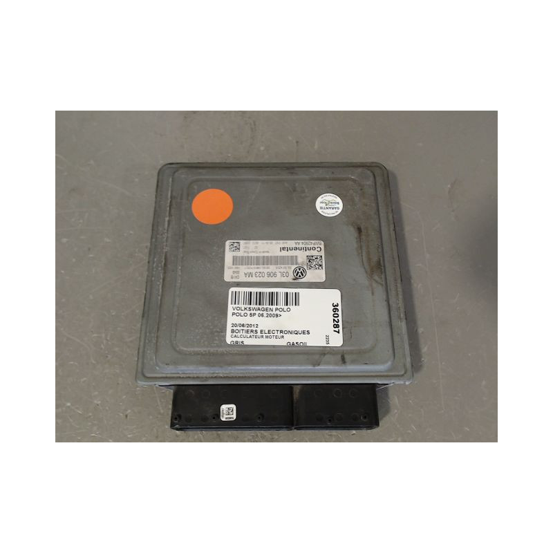 CALCULATEUR MOTEUR VOLKSWAGEN POLO 2009-