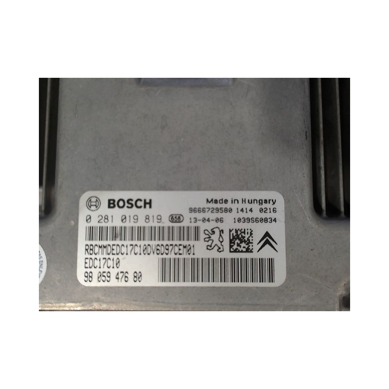 CALCULATEUR MOTEUR CITROEN C4 2010-
