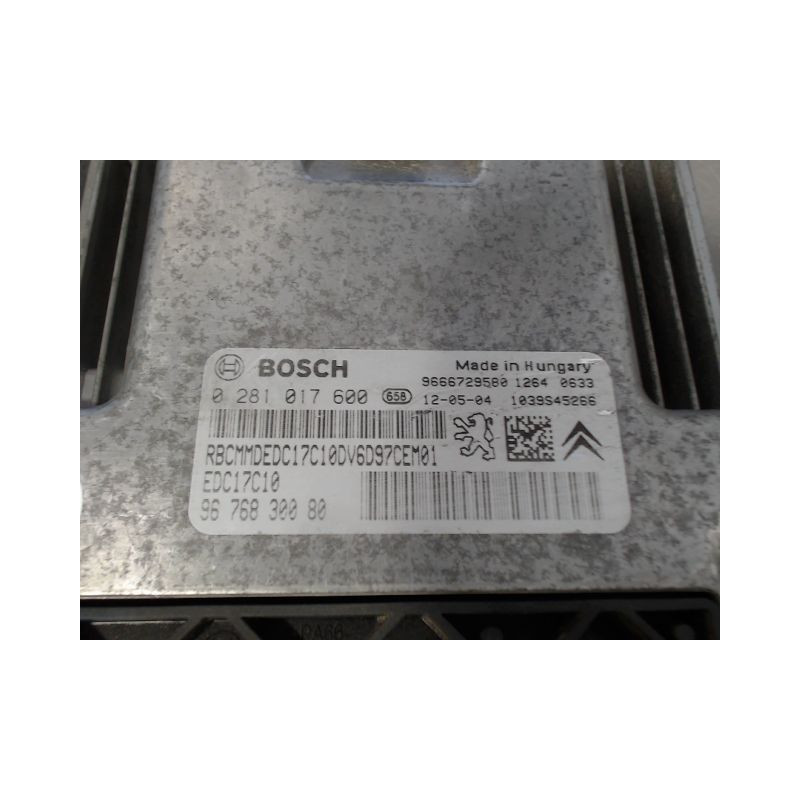CALCULATEUR MOTEUR CITROEN C3 2009-
