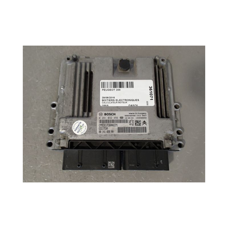 CALCULATEUR MOTEUR PEUGEOT 208