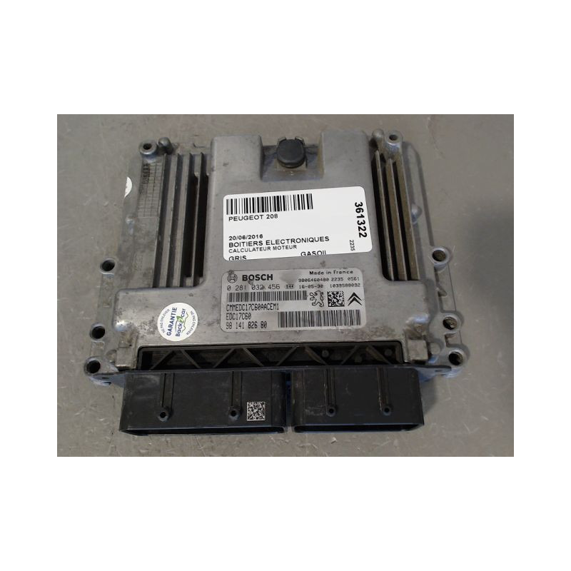 CALCULATEUR MOTEUR PEUGEOT 208