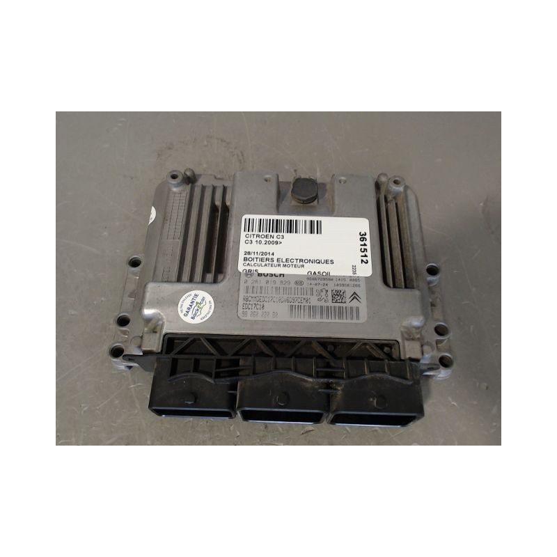 CALCULATEUR MOTEUR CITROEN C3 2009-