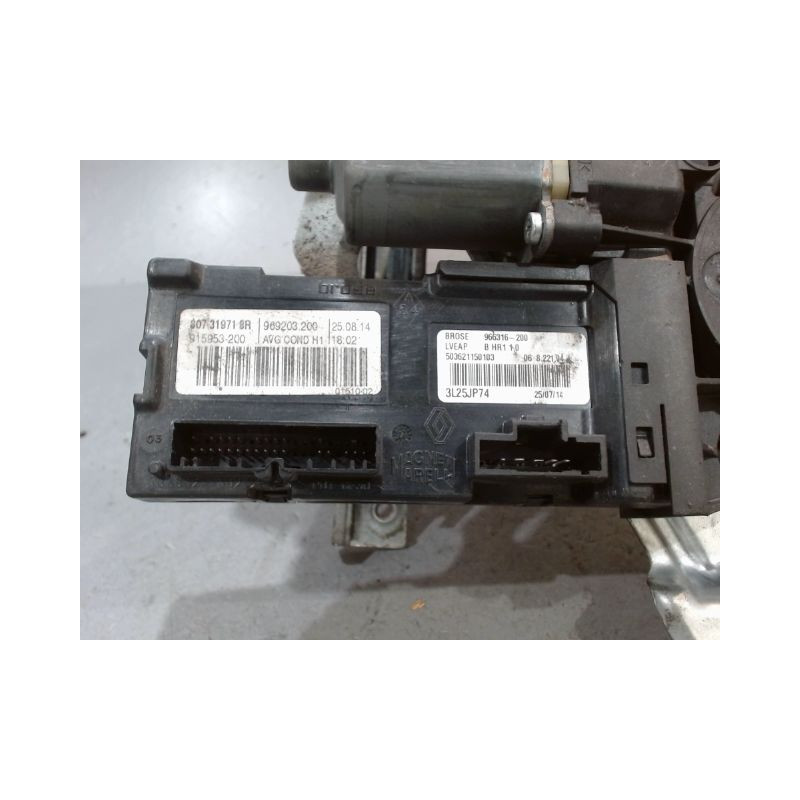 MECANISME+MOTEUR LEVE-GLACE AVANT GAUCHE RENAULT MEGANE