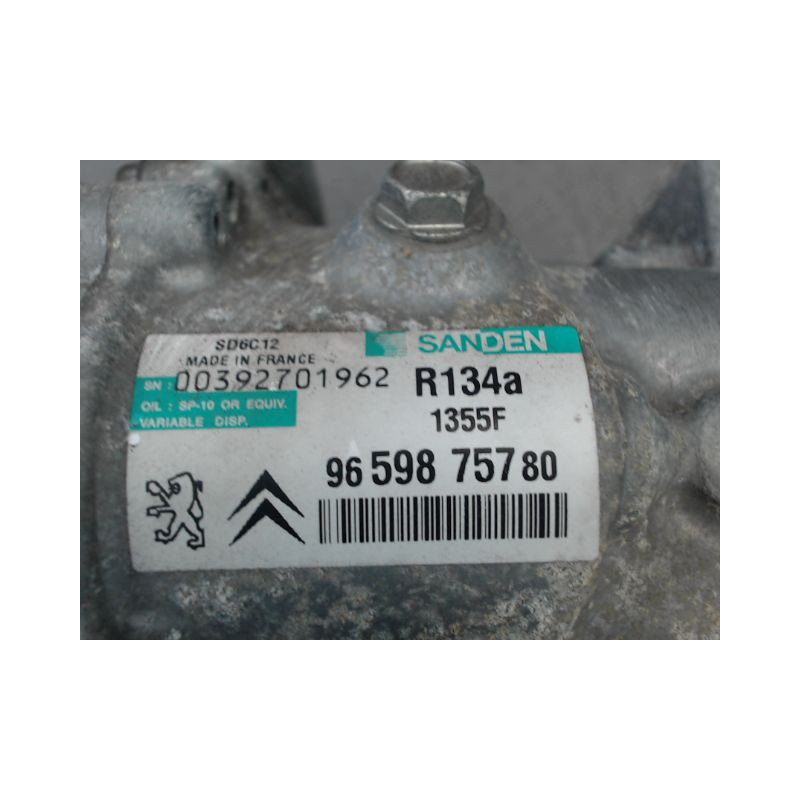 COMPRESSEUR AIR CONDITIONNE PEUGEOT 207