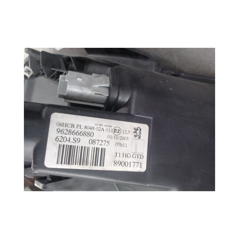 PHARE GAUCHE PEUGEOT 206