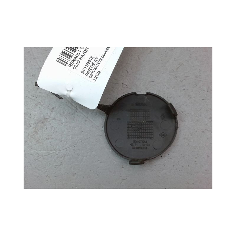 OBTURATEUR COUVRE CROCHET DE BOUCLIER AV RENAULT CLIO IV Phase 1 2012-...