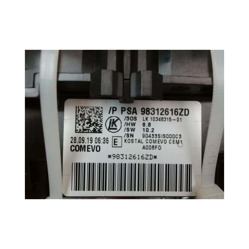 BLOC COMMODOS CITROEN BERLINGO