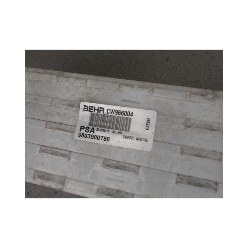 ECHANGEUR AIR CITROEN C3