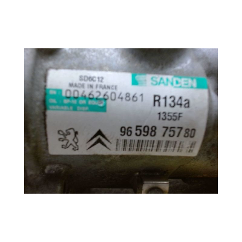 COMPRESSEUR AIR CONDITIONNE PEUGEOT 207 5P