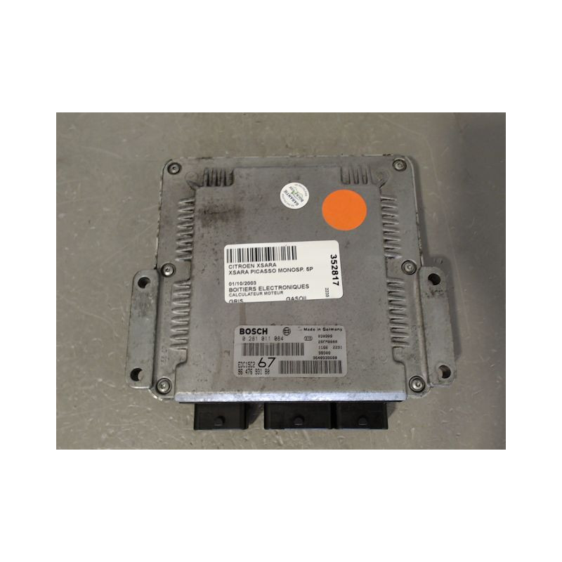 CALCULATEUR MOTEUR CITROEN XSARA PICASSO MONOSP. 1999-2010