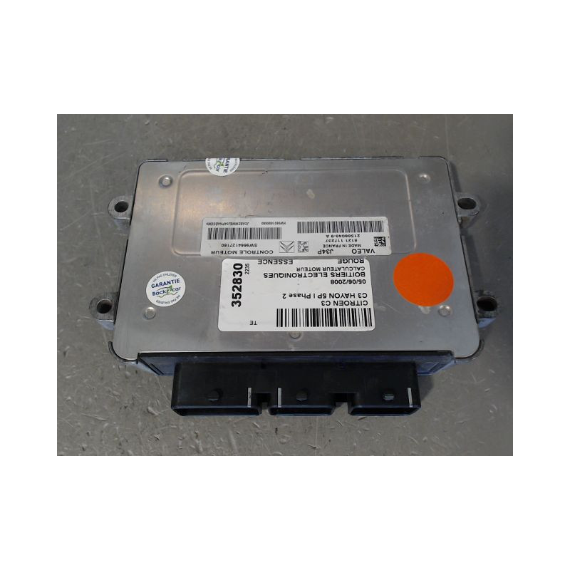 CALCULATEUR MOTEUR CITROEN C3 I Phase 2 2005-2010