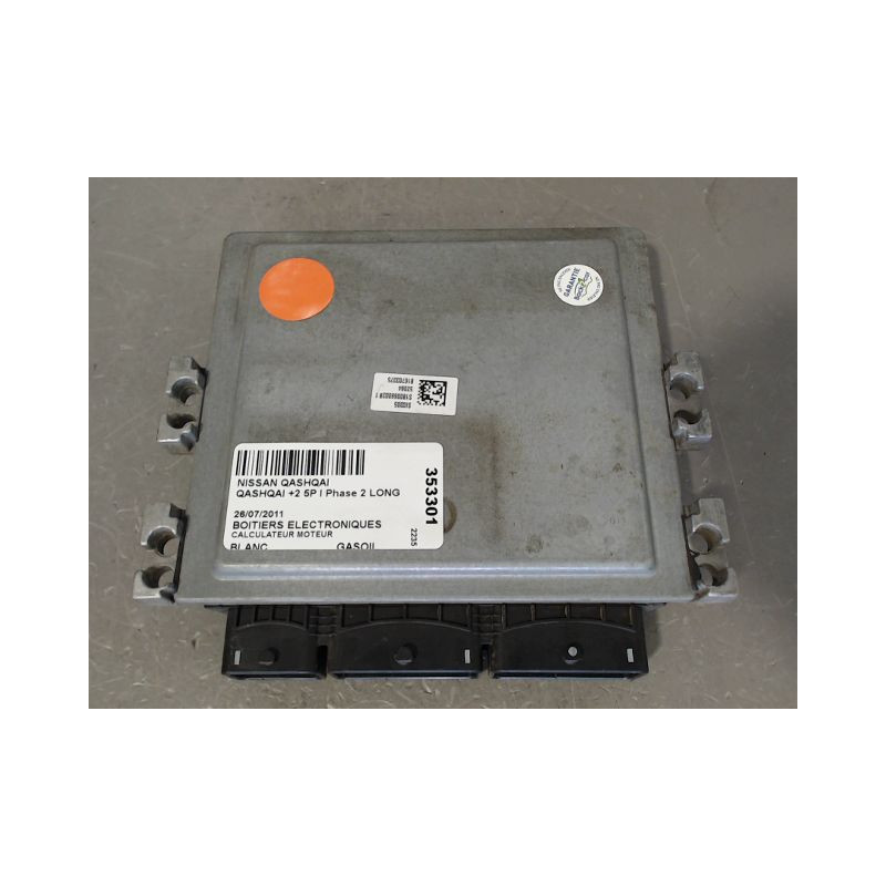 CALCULATEUR MOTEUR NISSAN QASHQAI +2 I Phase 2 LONG 2010-2014