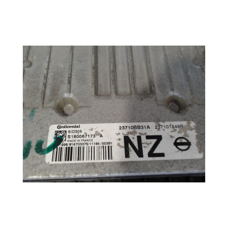 CALCULATEUR MOTEUR NISSAN QASHQAI +2 I Phase 2 LONG 2010-2014