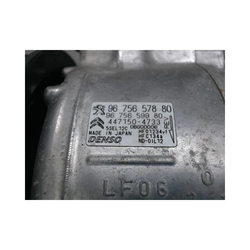 COMPRESSEUR AIR CONDITIONNE CITROEN C4