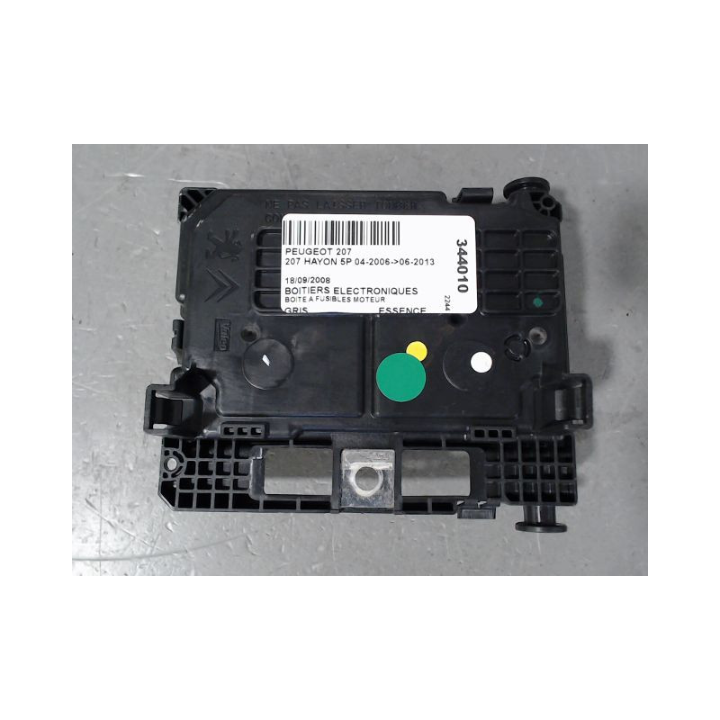 BOITE A FUSIBLES PEUGEOT 207 2006-2013