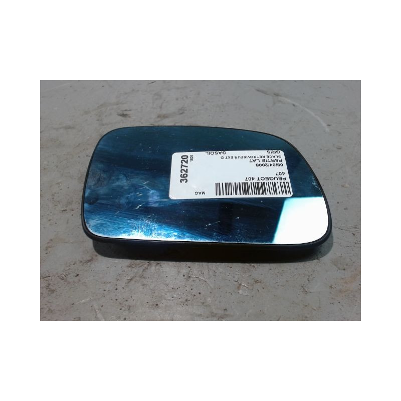 GLACE RETROVISEUR EXT D PEUGEOT 407