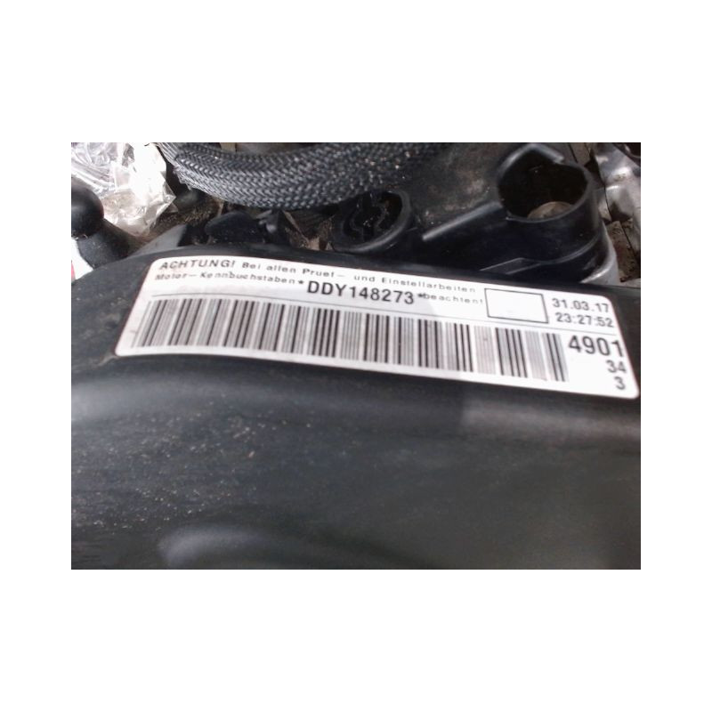 MOTEUR DIESEL VOLKSWAGEN GOLF VII Phase 1  2012-... 1.6 TDI