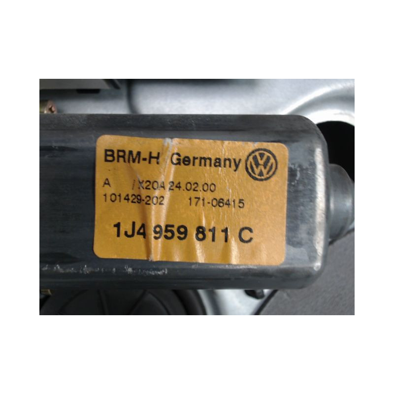 MECANISME+MOTEUR LEVE-GLACE ARRIERE GAUCHE VOLKSWAGEN GOLF IV 98-2004