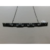 SUPPORT CENTRAL PARE-CHOC ARRIERE  SEAT IBIZA IV Phase 1 (6J) 2008-2012