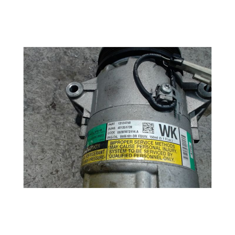COMPRESSEUR AIR CONDITIONNE OPEL MERIVA 2006-
