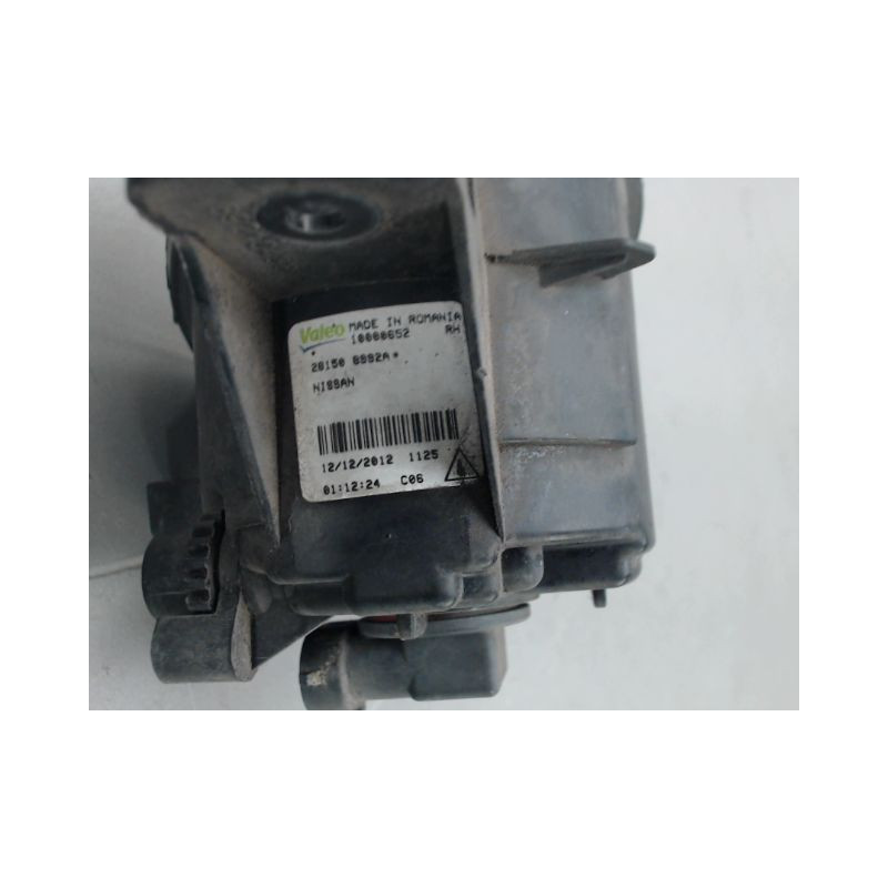 PHARE ANTIBROUILLARD AVANT DROIT NISSAN QASHQAI