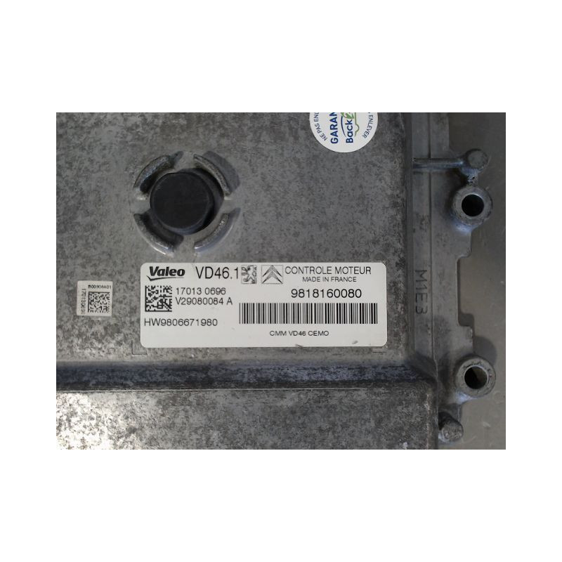 CALCULATEUR MOTEUR PEUGEOT 208