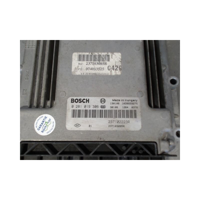 CALCULATEUR MOTEUR RENAULT KANGOO