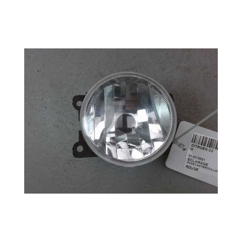 PHARE ANTIBROUILLARD AVANT DROIT CITROEN C3 2009-