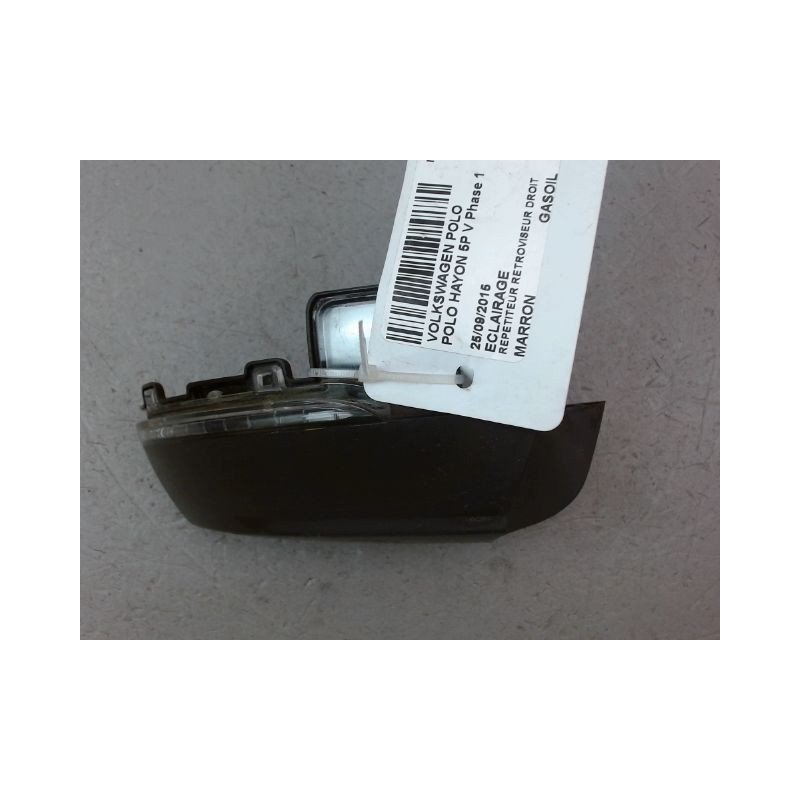 REPETITEUR RETROVISEUR DROIT VOLKSWAGEN POLO V Phase 1 2009-...