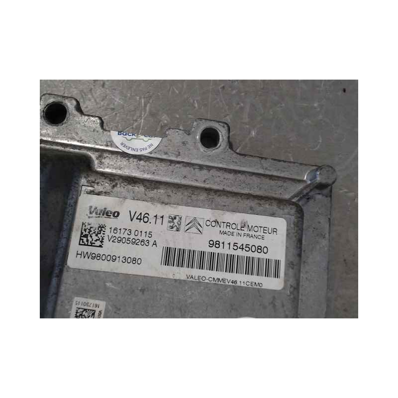 CALCULATEUR MOTEUR CITROEN C3