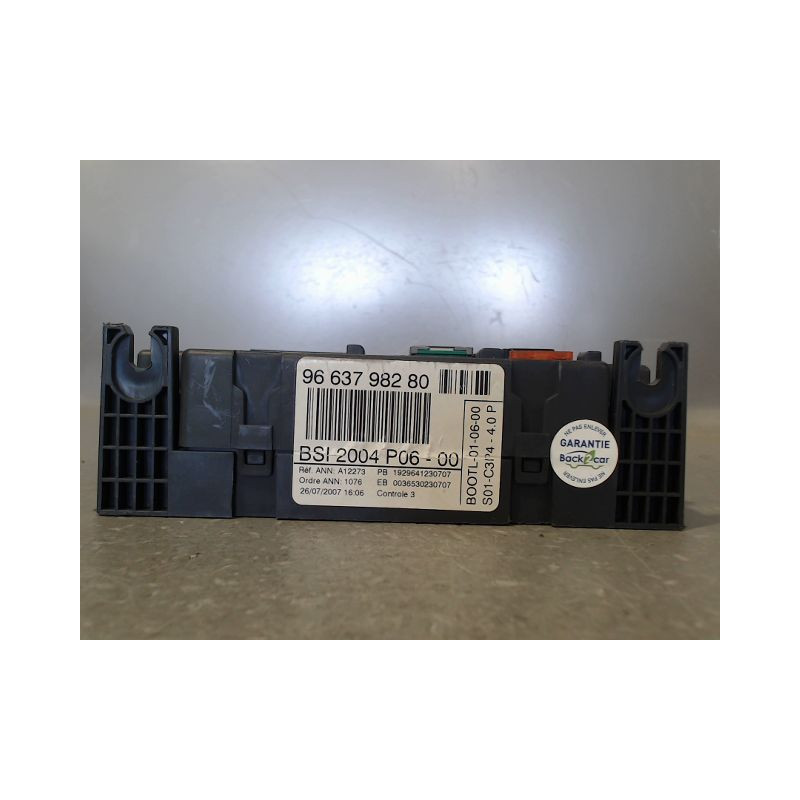 BOITIER GESTION HABITACLE PEUGEOT 207