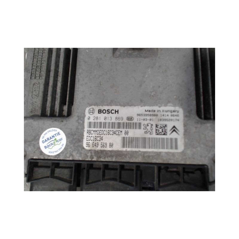 CALCULATEUR MOTEUR PEUGEOT EXPERT