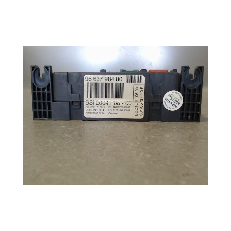 BOITIER GESTION HABITACLE CITROEN C4