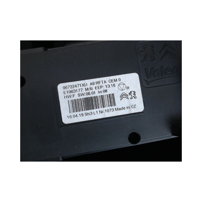 COMMANDE DE CHAUFFAGE PEUGEOT 2008
