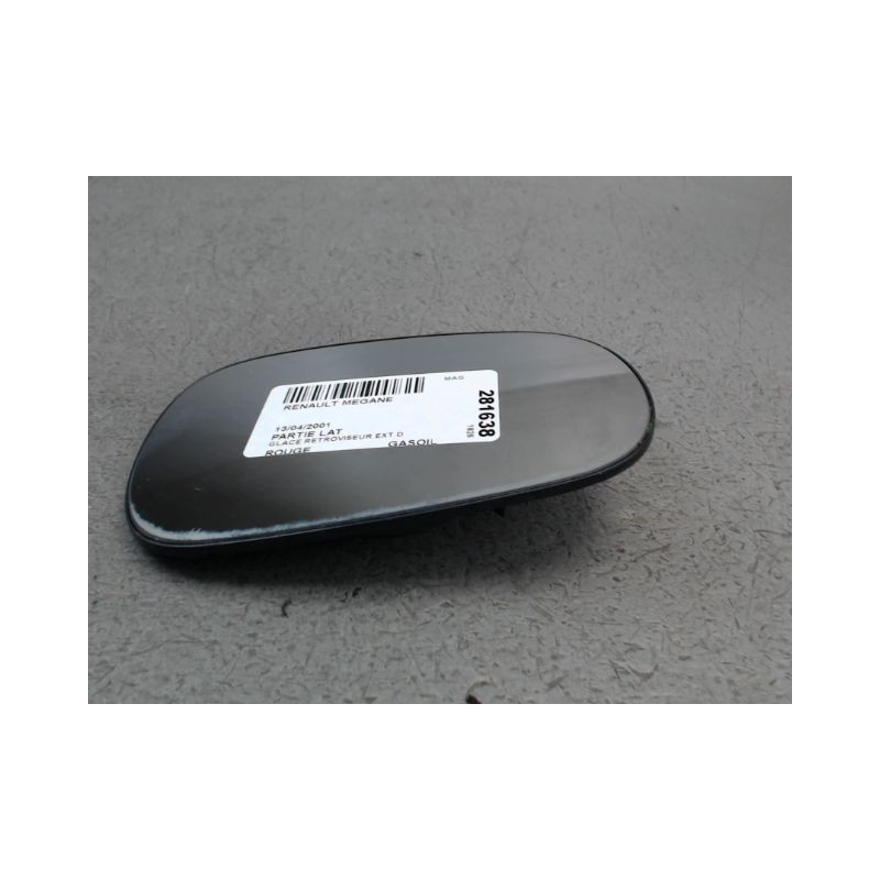 GLACE RETROVISEUR EXT D RENAULT MEGANE