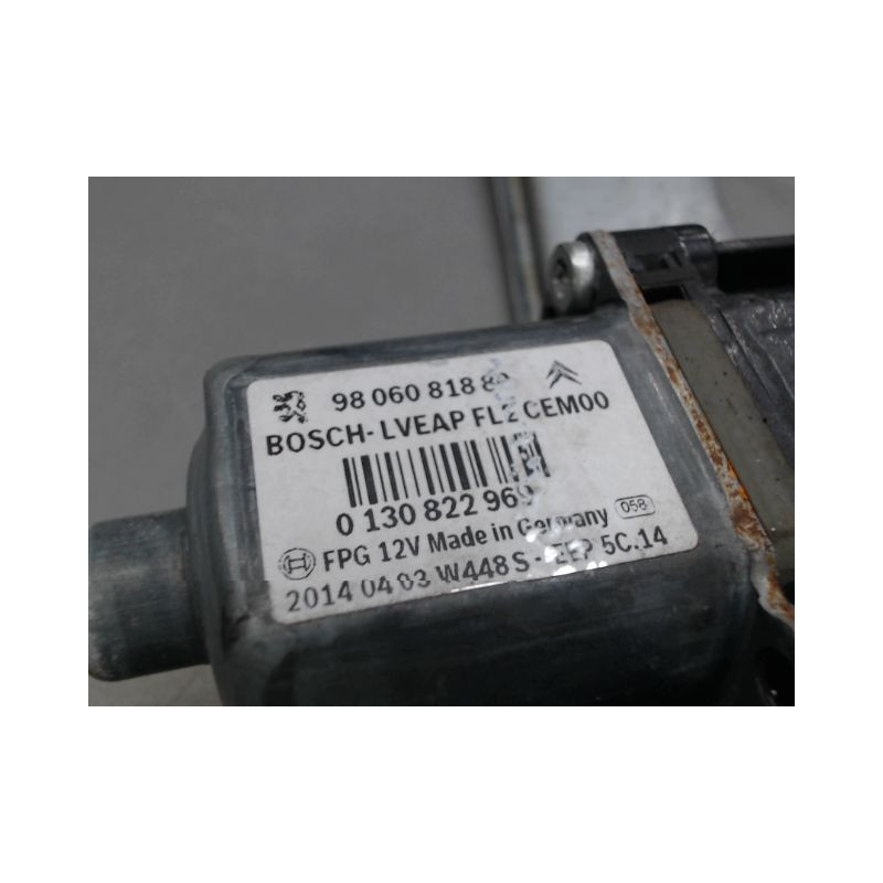MECANISME LEVE-GLACE AVANT GAUCHE PEUGEOT 2008