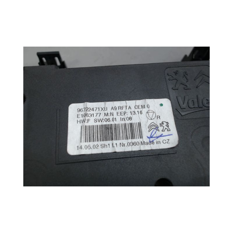 COMMANDE DE CHAUFFAGE PEUGEOT 2008