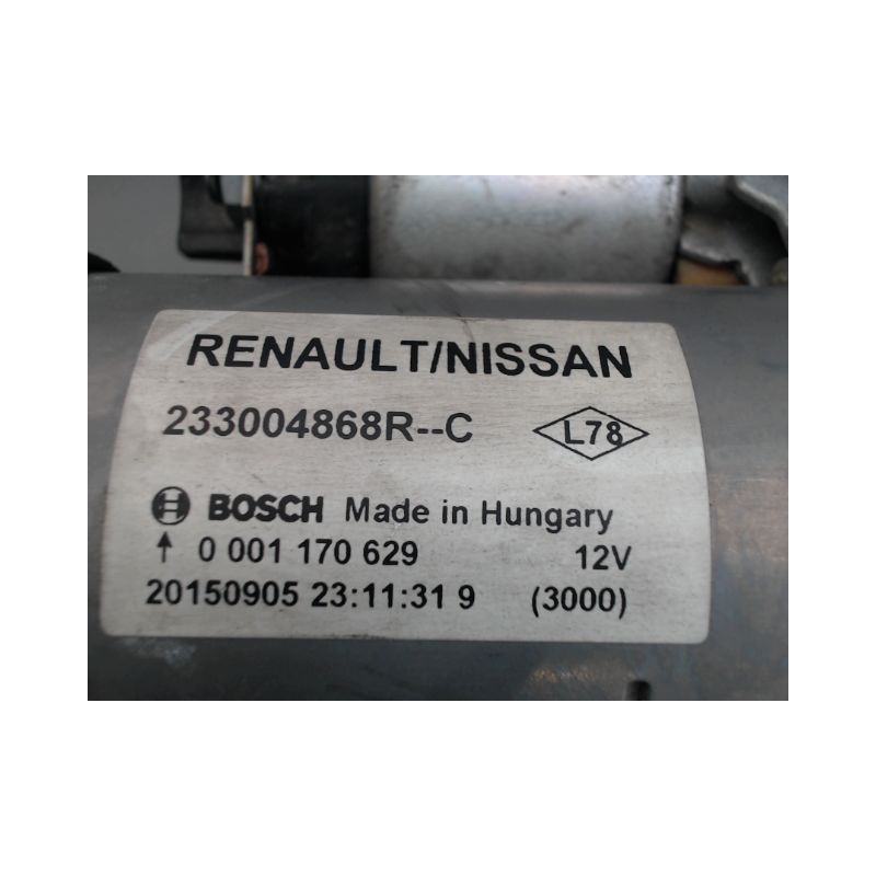 DEMARREUR RENAULT KANGOO