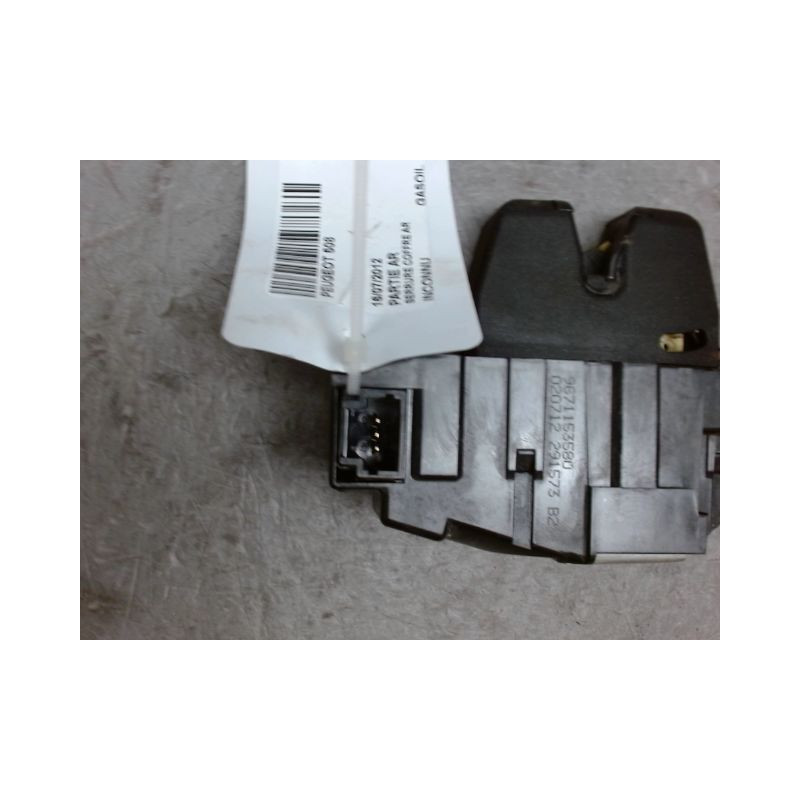 SERRURE COFFRE ARRIERE PEUGEOT 508