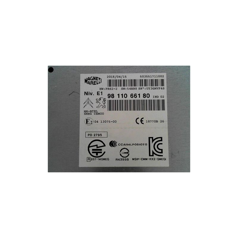 AUTORADIO PEUGEOT 208 PH2 2015-