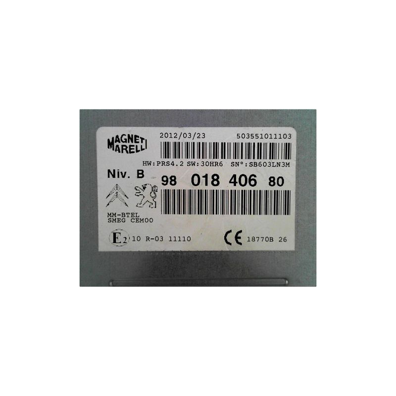 AUTORADIO PEUGEOT 208 12-15
