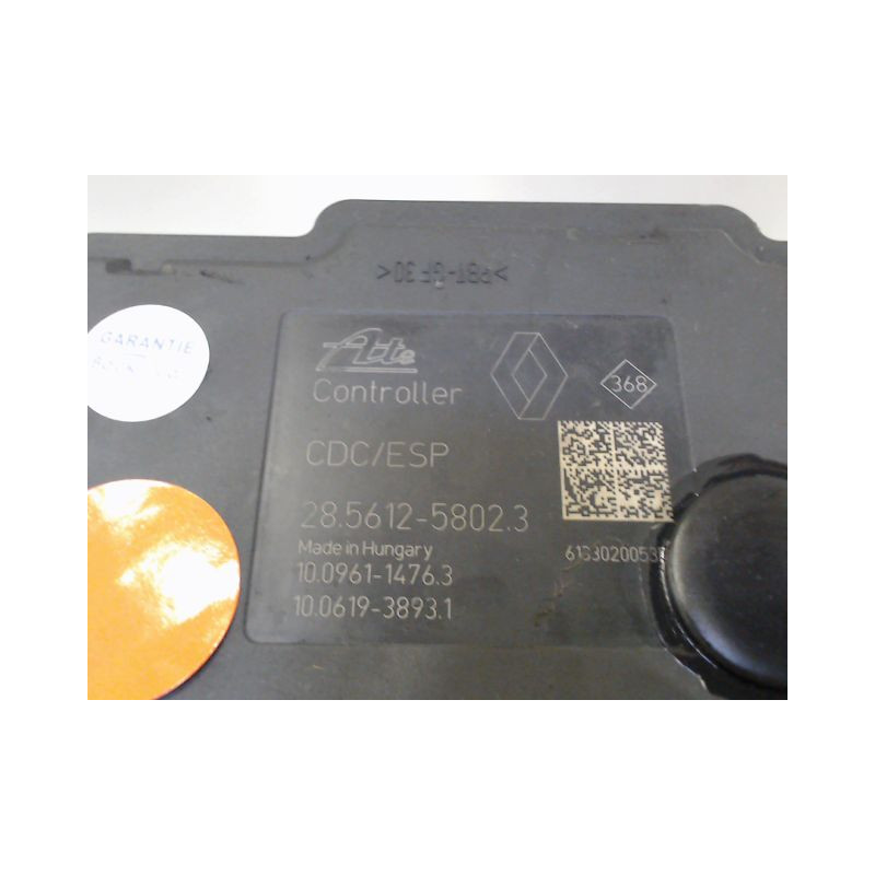 UNITE HYDRAULIQUE ABS RENAULT SCENIC MONOSP. III Phase 2 2011-2013