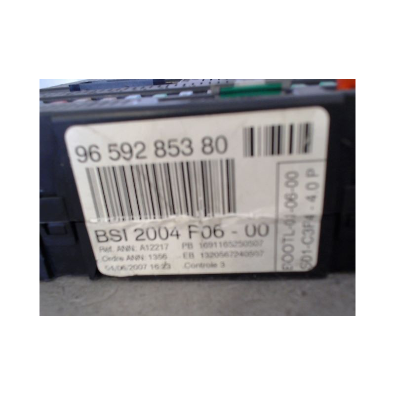 BOITIER GESTION HABITACLE PEUGEOT 207 5P