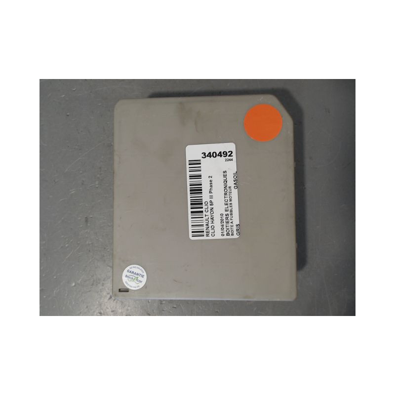 BOITE A FUSIBLES RENAULT CLIO III Phase 2 2009-2014