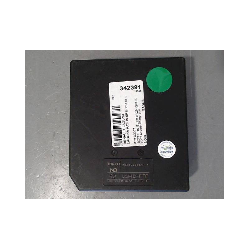 BOITE A FUSIBLES RENAULT LAGUNA III Phase 1 2007-2010