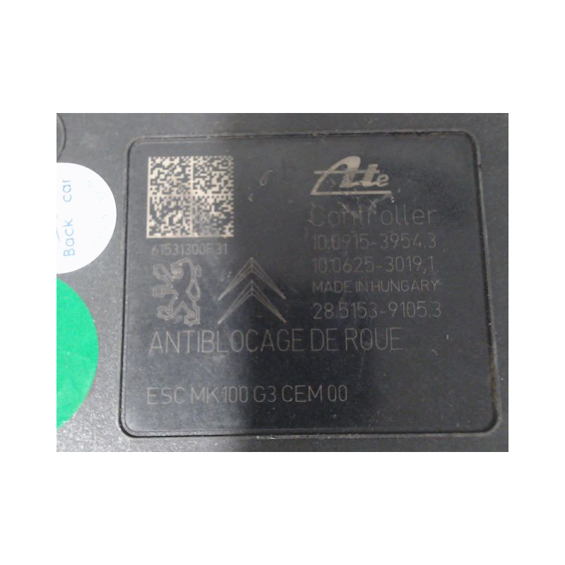 UNITE HYDRAULIQUE ABS PEUGEOT 2008 Phase 1 2013-...