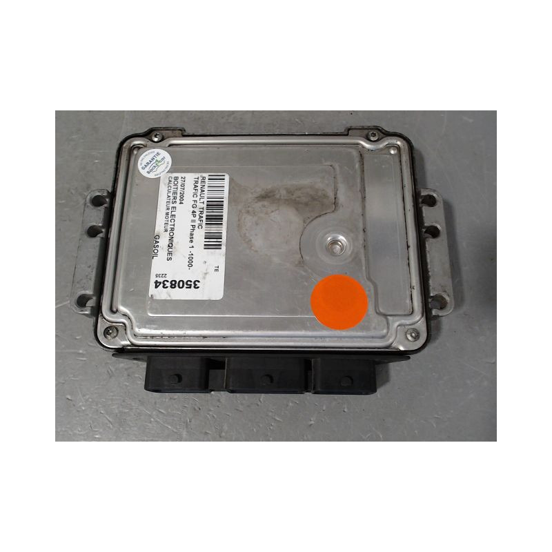 CALCULATEUR MOTEUR RENAULT TRAFIC FG II Phase 1 -1000- CRT 2002-2006