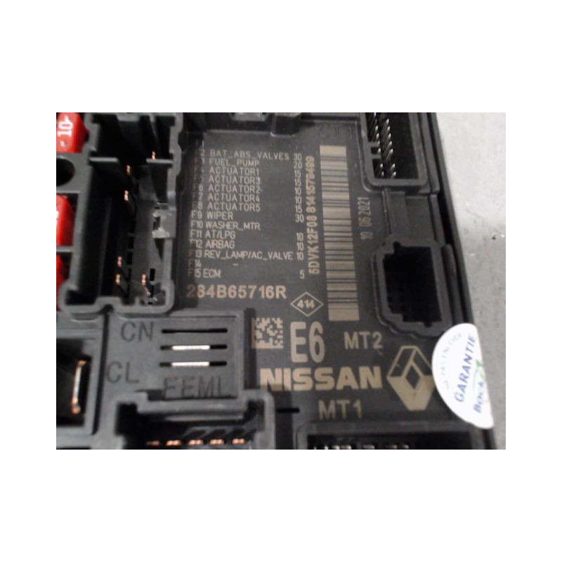 BOITE A FUSIBLES DACIA SANDERO 2008-