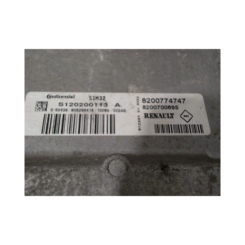 CALCULATEUR MOTEUR RENAULT TWINGO II Phase 1 2007-2011